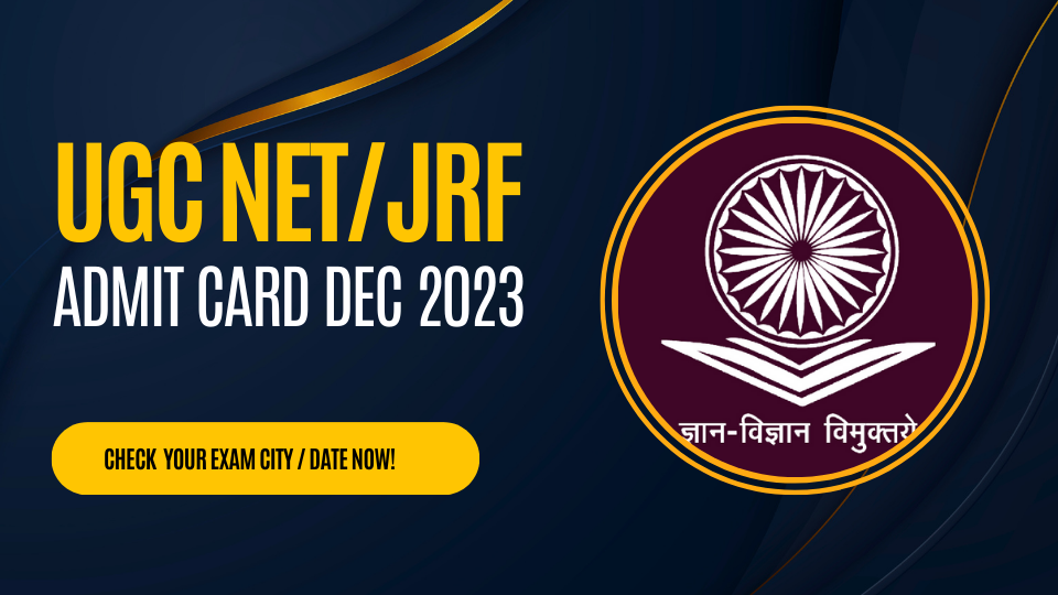 आपके सपनों के करीब एक कदम! CSIR UGC NET / JRF दिसंबर 2023 एडमिट कार्ड अब उपलब्ध है।